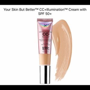 It cosmetic cc cream illumination medium
